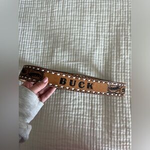 Vintage Western Tooled Belt